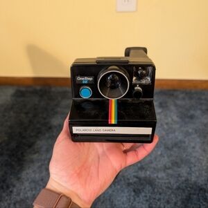 Polaroid OneStep SE Black with Rainbow Stripe (Read Below)